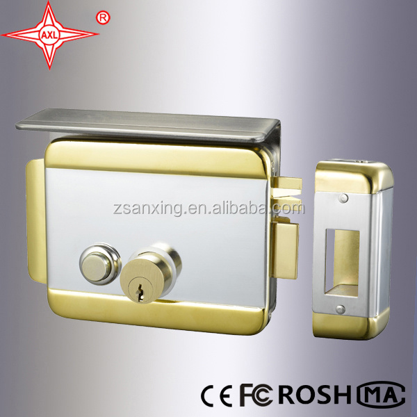 Night Latch Rim Lock Electric Gate Lock 12V