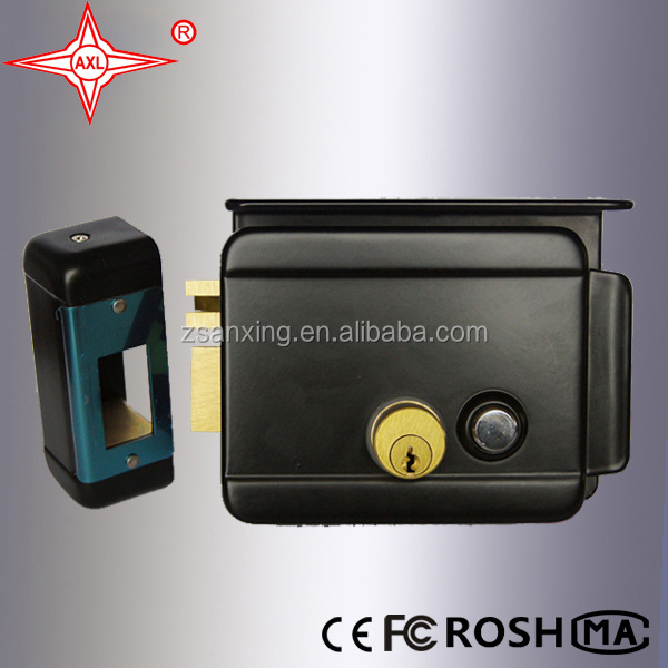 Night Latch Rim Lock Electric Gate Lock 12V