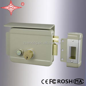 Night Latch Rim Lock Electric Gate Lock 12V