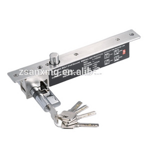 safe electric door bolt lock with 5 computer keys for gate