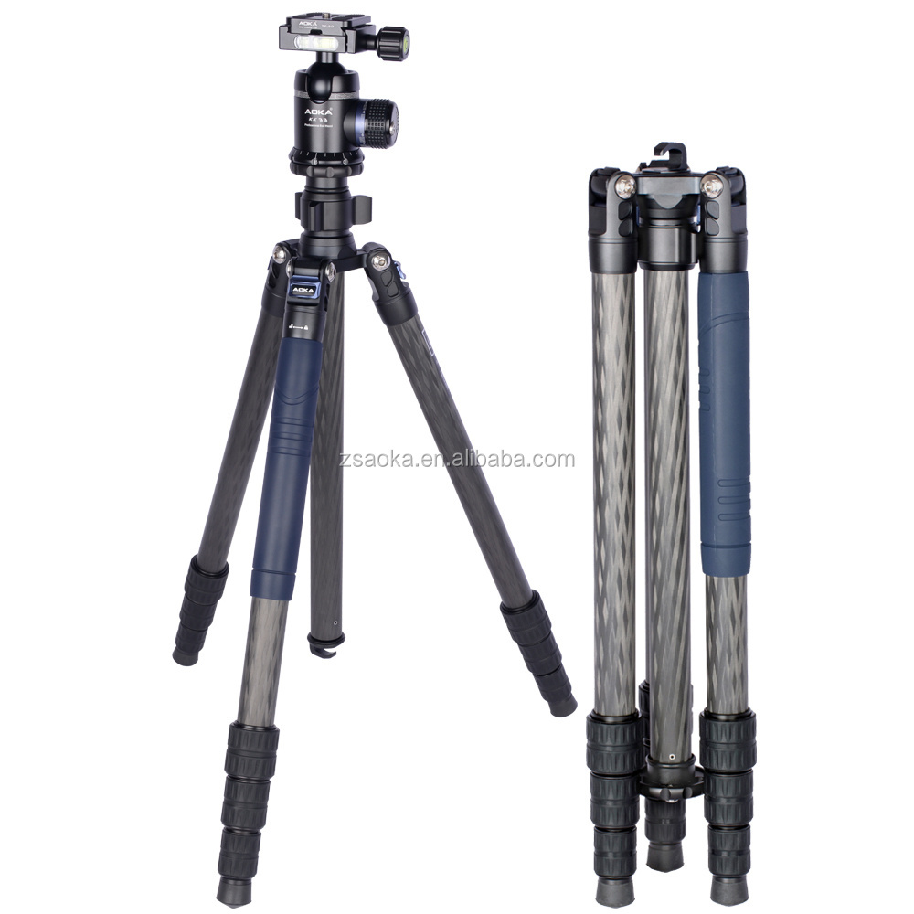 AOKA photography professional travel camera carbon fiber tripod