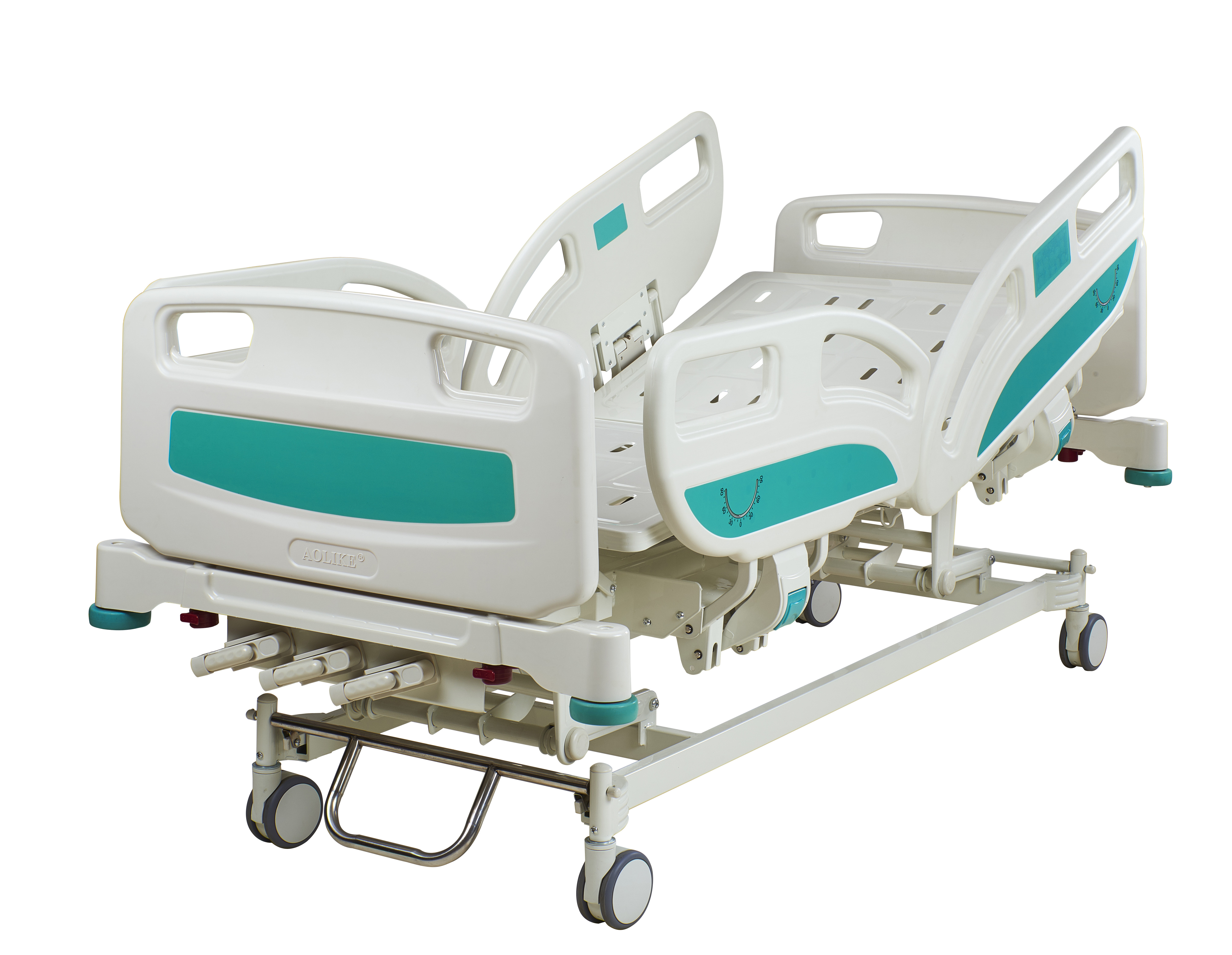 Wholesale 3 Cranks Manual Paramount Comfortable Hospital Bed for Hospital Room