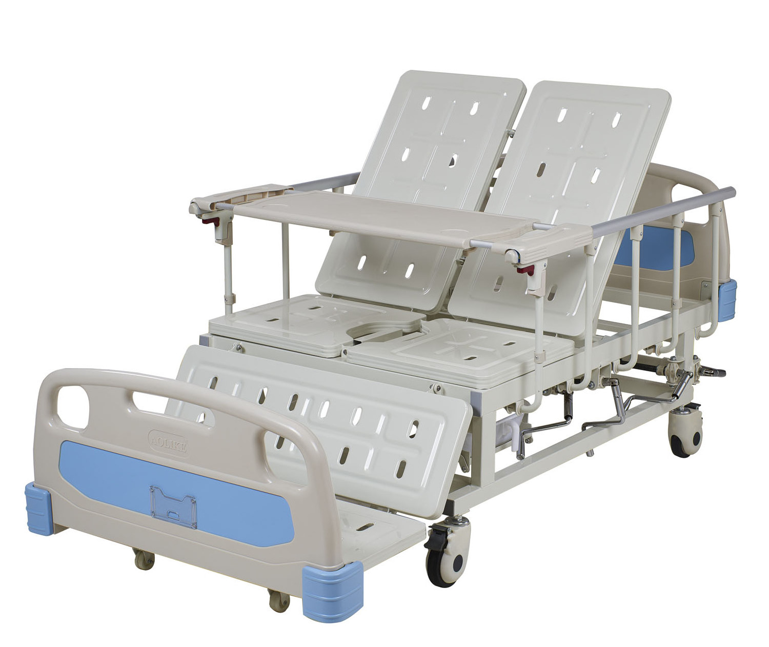 5 Function Electric Hospital Bed Home Care Bed Medical Equipment for Elderly Patient Nursing Bed