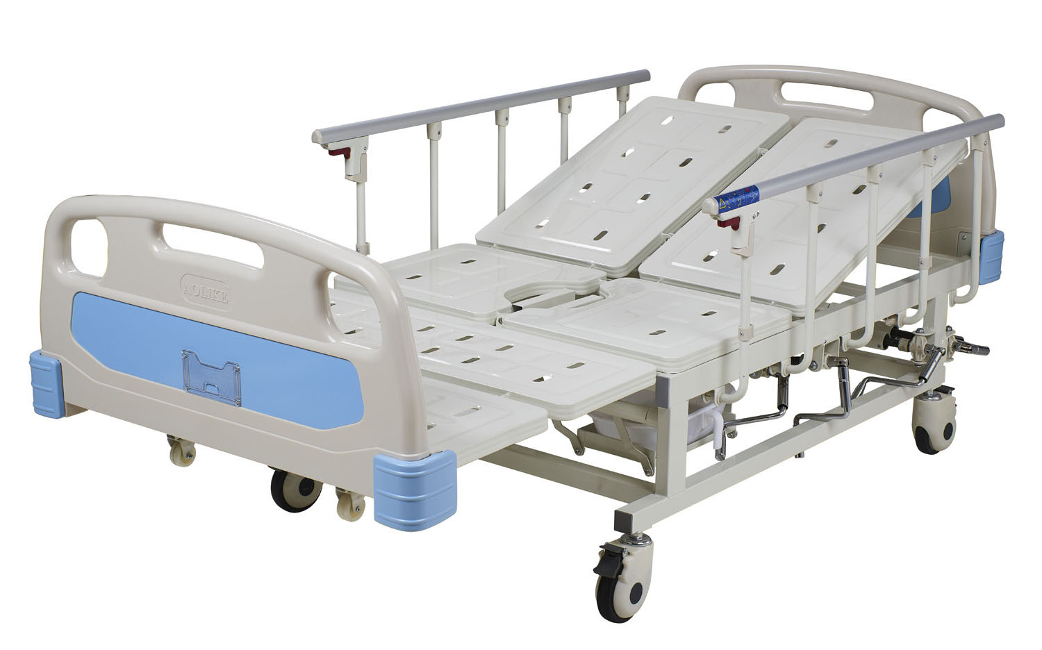 5 Function Electric Hospital Bed Home Care Bed Medical Equipment for Elderly Patient Nursing Bed