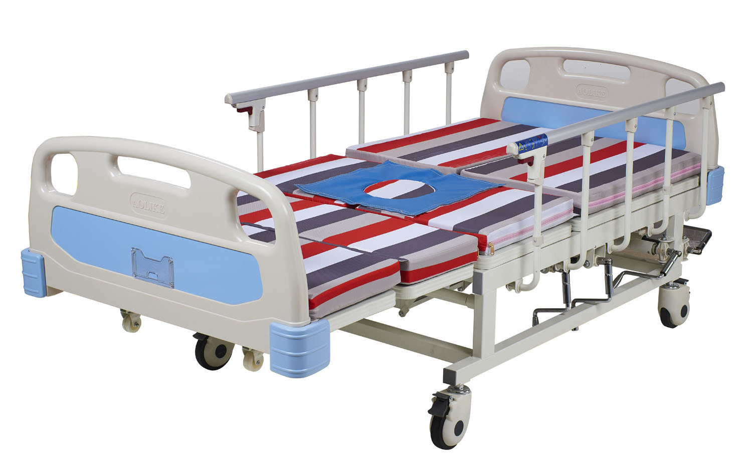 5 Function Electric Hospital Bed Home Care Bed Medical Equipment for Elderly Patient Nursing Bed