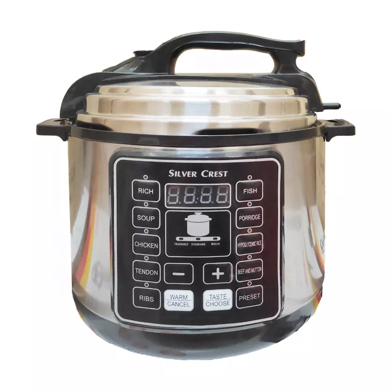 SILVER CREST High quality multifunctional 6L large capacity 1050w electric pressure cooker