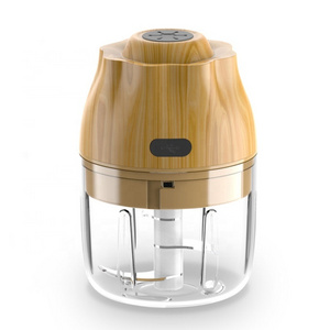 Small electric garlic chopper cutter grinder food processor nut pepper ginger meat chili crusher