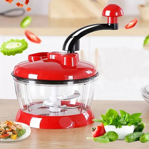 Multifunctional plastic manual meat mincer Chopped garlic chopped chilli vegetable chopper grinder