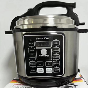 Multifunctional SILVER CREST pressure rice cooker 6L capacity non-stick 1050W electric pressure cooker