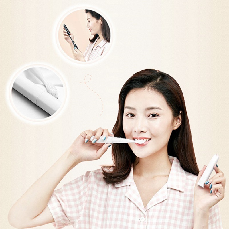 Small Travel Cover Mini Slim Premium Electric Toothbrush For Adult