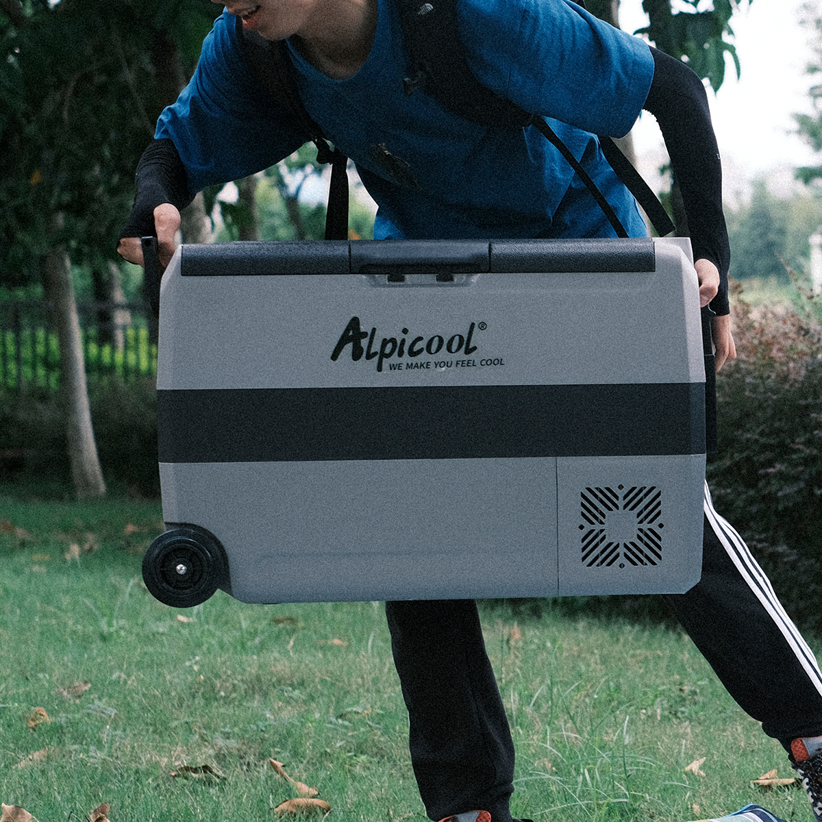 Alpicool T60 mini freezer car fridges 12v mini refrigerator car small fridge Portable cold fridge box