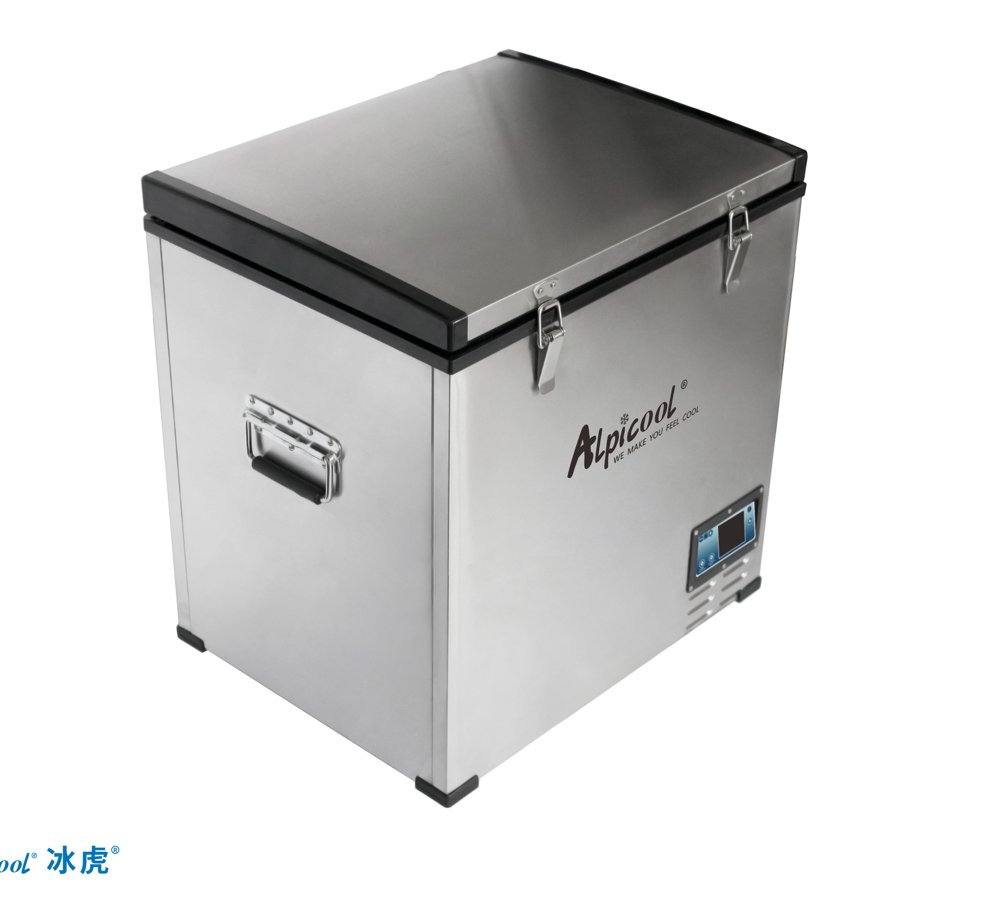 Alpicool BD85 Metal Portable Mini Freezer 12v Fridge Compressor 4x4 Off-road Portable Car Refrigerator