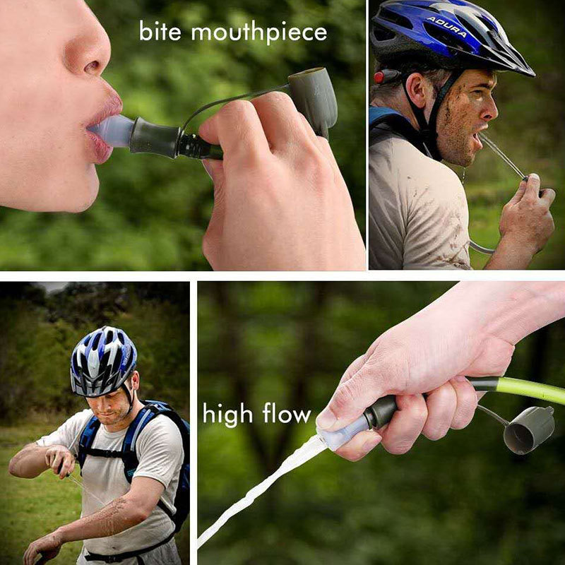 Outdoor Bike Running Hiking Camping Hydration Drinking Reservoir Non Taste TPU Water Bladder