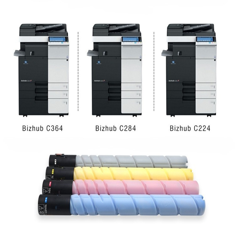 Factory Wholesale High Quality Compatible Color Copier Toner TN321 For Konica Minolta Bizhub C224 284 364 364e Toner Cartridge