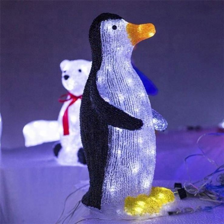 Led Decorative Holiday Lighting Decoration Light Outdoor Antarctic Penguin Christmas Lights