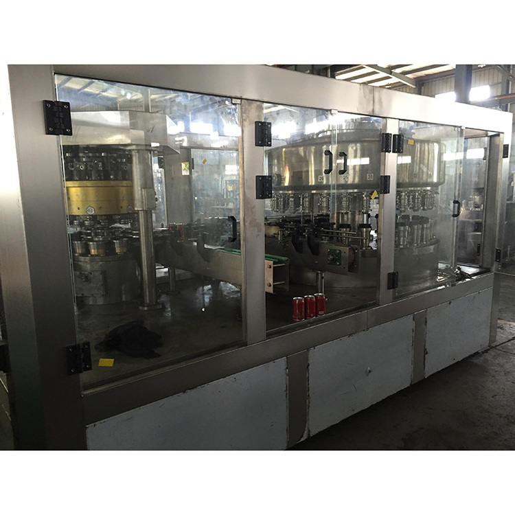 Over 10 years experience can seamer beverage canning machine