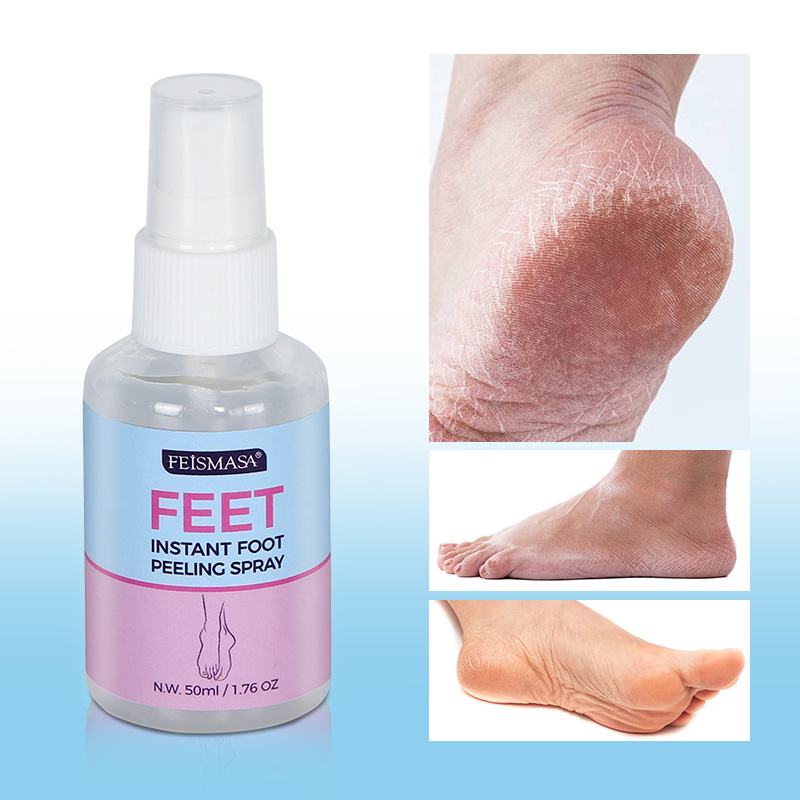 Nourishing Feet  Effective Skin Care Foot Masking Moisturizing Softening Instant Peeling Spray