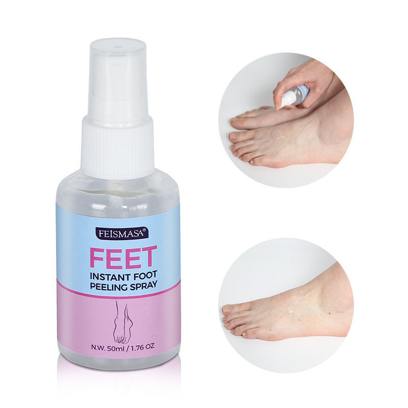 Nourishing Feet  Effective Skin Care Foot Masking Moisturizing Softening Instant Peeling Spray