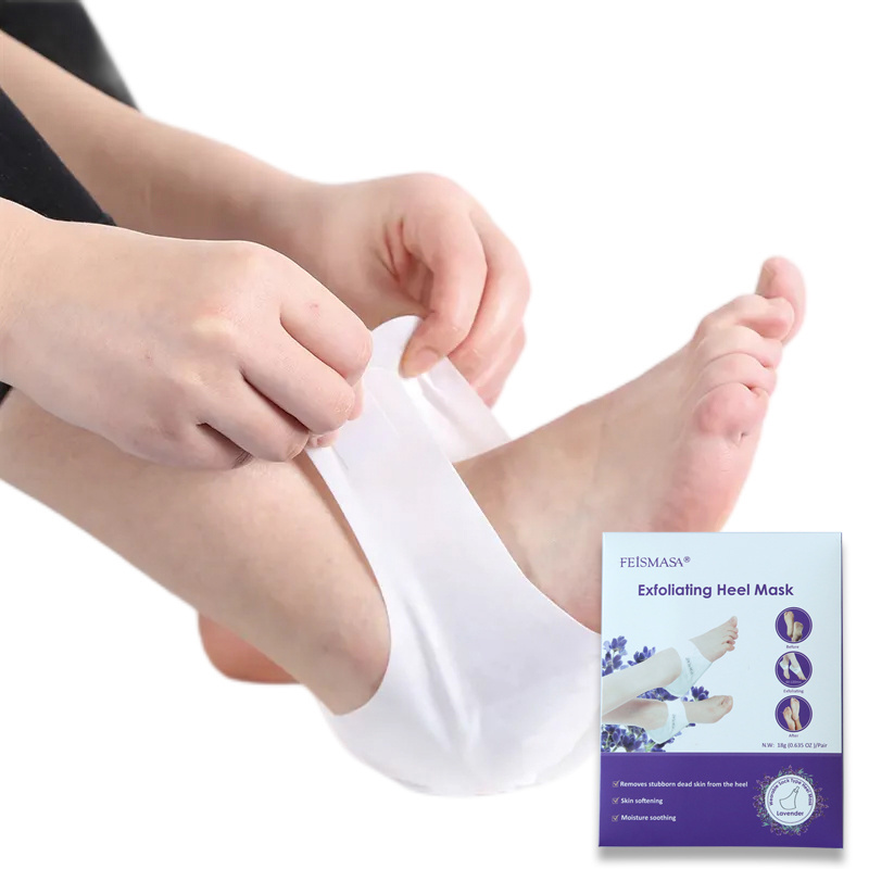 Private Label Repair Rough Foot And Dry Rough Heel Heels Peel Exfoliating Foot Peel Hand Peeling Mask