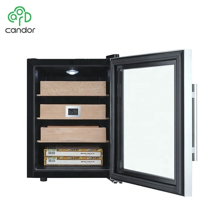 Candor: Loading 400pcs Cigar / Constant Humidity Electric cooling Cabinet Humidor With ETL,CE, ROHS approvals CH-70