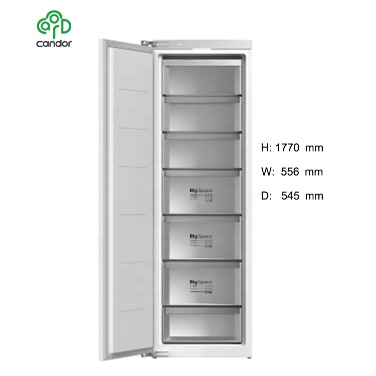 Candor 276L freezer /308L fridge 1770(H) *556(W)*545(D) mm built in refrigerators home kitchen refrigerator freezer