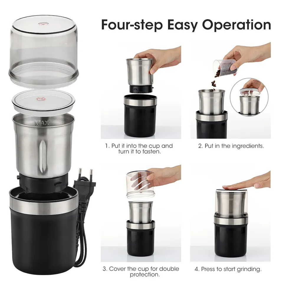 Professional crusher Pill Herb Grinder Sesame Grinder grain nut green bean spice grinder