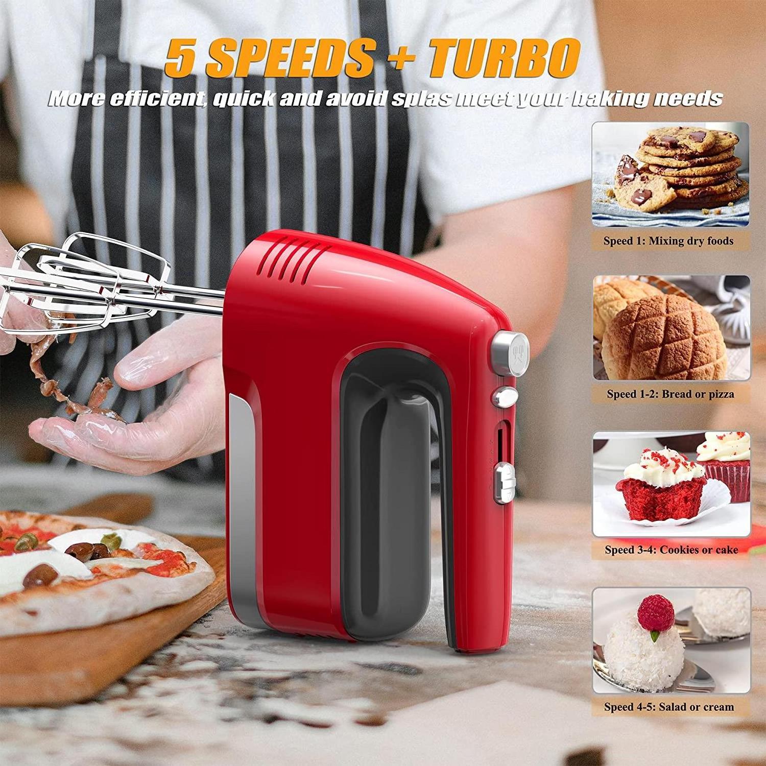 300w cake beater home appliance Food egg Manual original hand held Batidora baking mixer