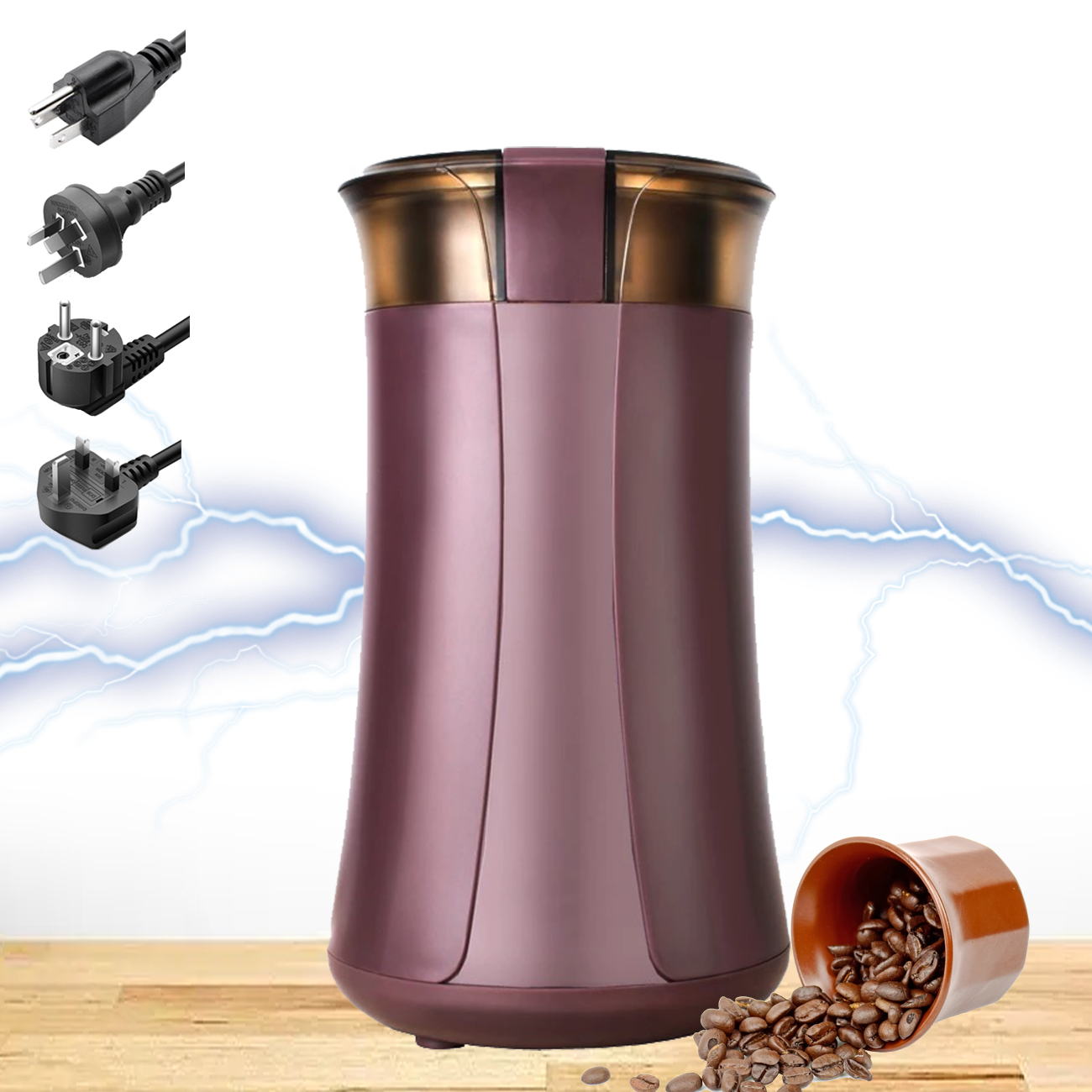 Multifunctional Household Spices Powder Grinding 110v 220V Electric Pill Crusher mini coffee Bean electric grinder