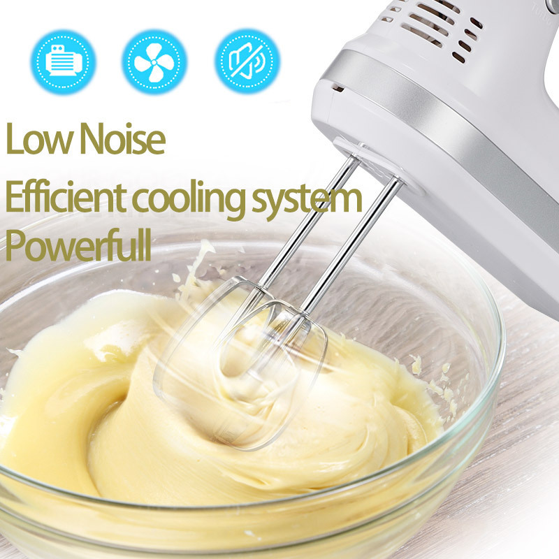 Low Noise kitchen food mixer 5 speed hand baking mixer high quality handmixer