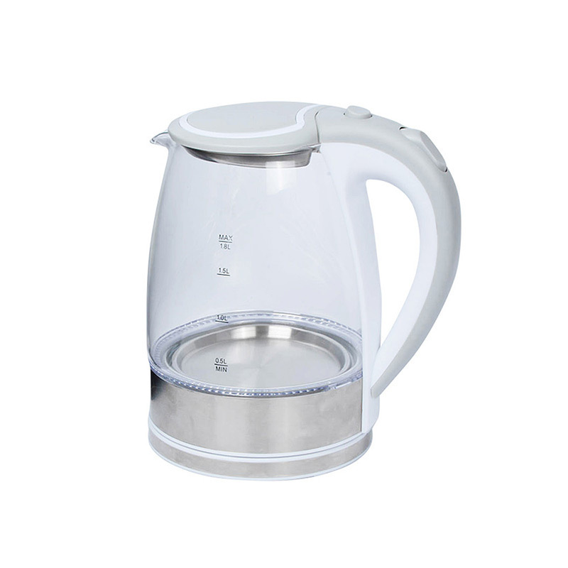 Home Appliance  Cordless Glass Kettle Fast Water Boiling Electric Kettle Water Kettle With Led Blue light