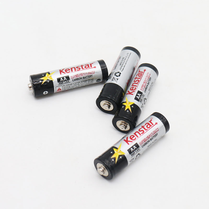 AA R6P 1.5V Carbon Zinc Batteries Non-rechargeable Double A Battery For Flashlight