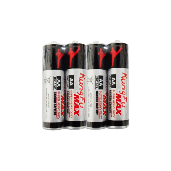 Good quality R6P 1.5V Carbon Zinc Batteries Non-rechargeable Double A Battery For Flashlight AA