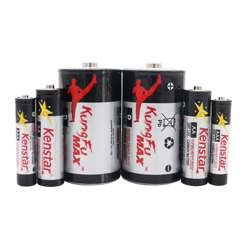 R20 Size D Cell Zinc Carbon Battery Premium Heavy Duty Power Batteries