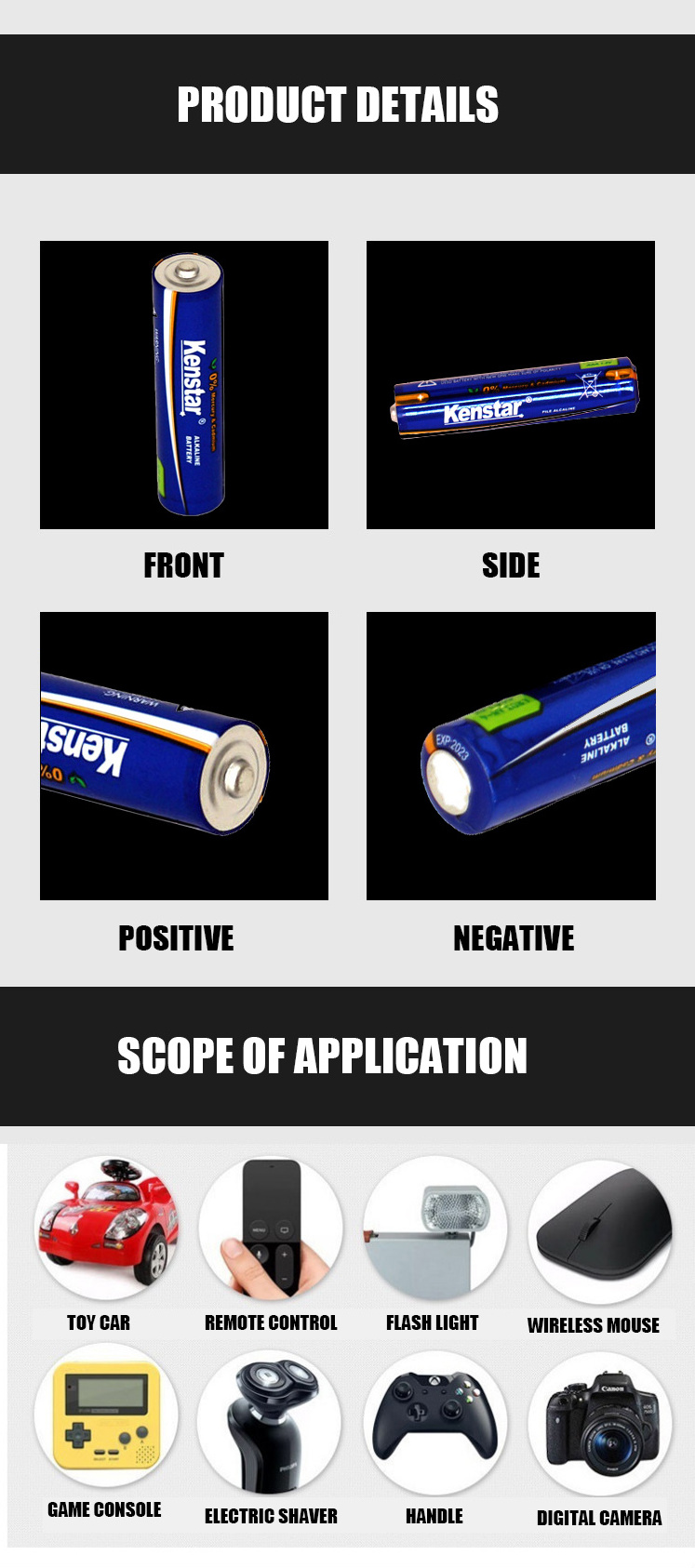 Hot Sell China Factory Dry Cell Batteries AM3 Ultra 2200mah Alkaline 1.5V LR6 AA Battery long duratin