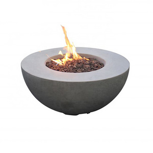 42inch Bowl Round Outdoor MGO Gas Fire Pit Table For Outdoor Heater