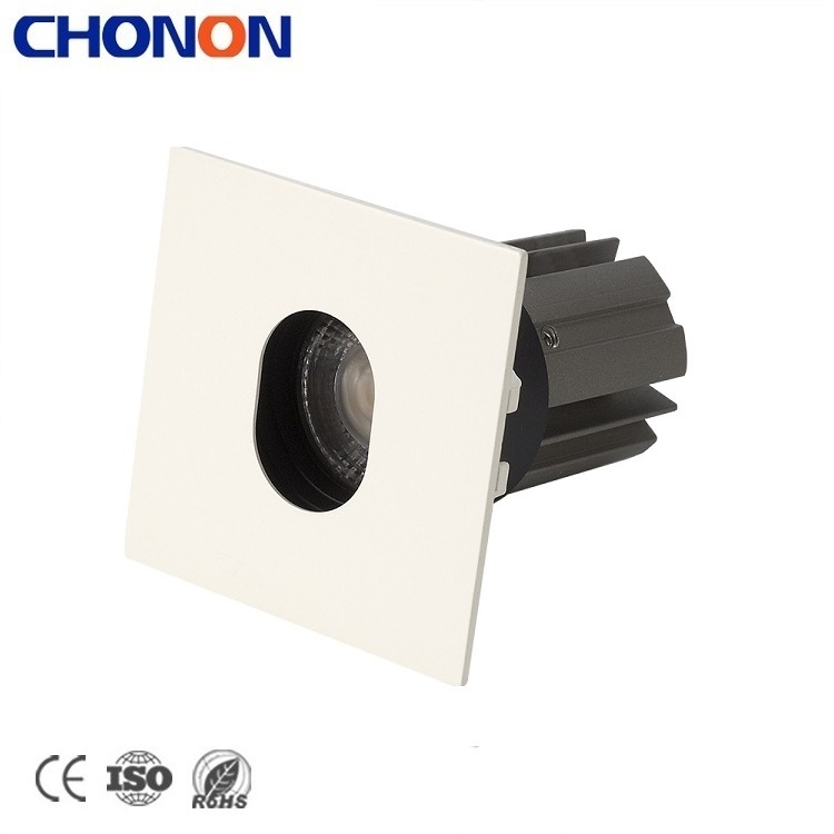 9W Energy Saving Household Living Room Bright Small Downlight 15 24 36 Degree Beam Angle Square LED Spotlight For Studio