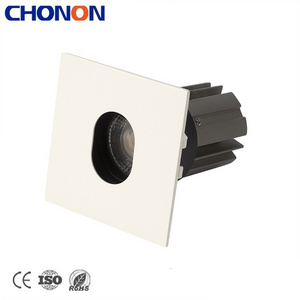 9W Energy Saving Household Living Room Bright Small Downlight 15 24 36 Degree Beam Angle Square LED Spotlight For Studio