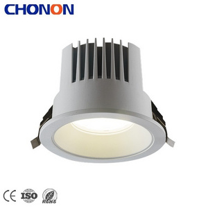 Smart Home Borderless Anti Glare Spot Light 4 Inch COB Recessed Dimmable Led Downlight Spotlight