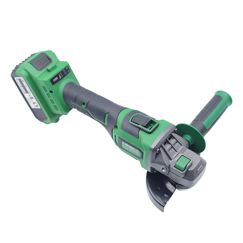 21V Cordless Lithium Angle Grinder Electric Rechargeable Hand Grinder High Speed Durable Power Polishing Machine