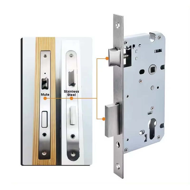 Chaolang competitive price handles locks use throw hook cylinder sash latch and deadbolt mortise door lock