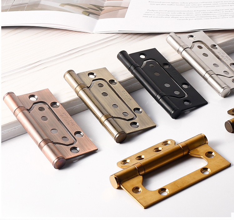 Door and Window Stainless Steel Ball Bearing Butterfly Folding Wooden Door Modern Design Hinge Quality Type Hardware Accessories