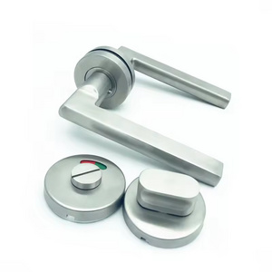 large front door knob and stainless steel glass door handle for wooden door