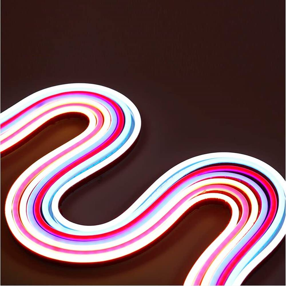 LED Neon Strip 220V Waterproof Outdoor Neon Rope 2835 Ribbon Tape Flexible LED Strip Light Christmas Lamp