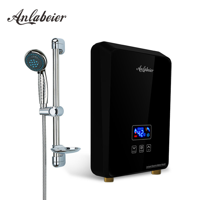 5500w powerful 360 degree installation Household instant kitchen tankless water heater