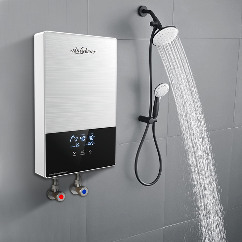 Tuya wifi 8kw OEM high quality kitchen faucet shower set hot shower instat water heater electric