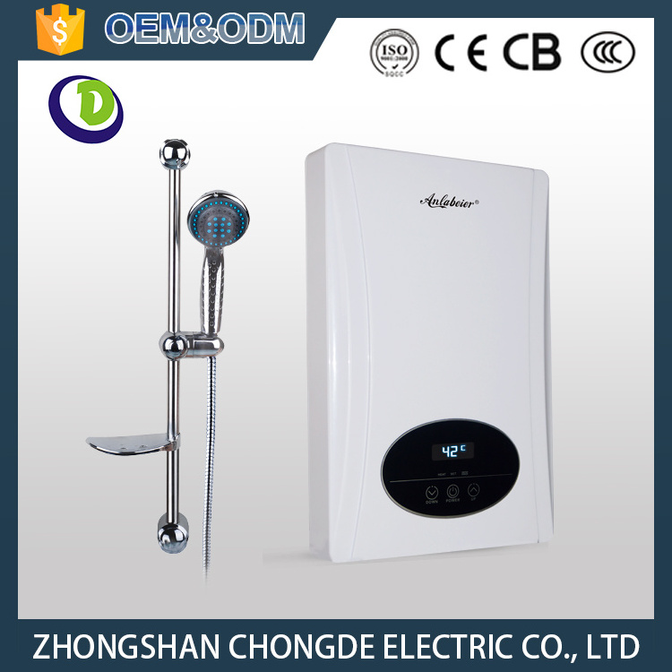 220V 1-8kW Cost-effective pakistan abs instant electric tankless water heater