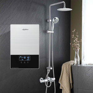 2023 hot sale anlabeier brand 12kW high power large tankless hot water electric shower bath water heater