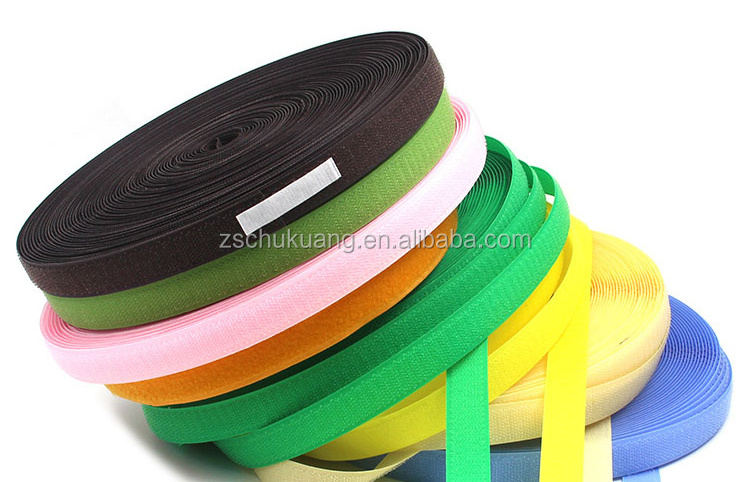 Factory-Manufactured Nylon Polka Dot Adhesive Hook And Loop Belt With Strong Buckle hook and loop cable tie