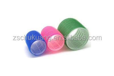 Hook and Loop Hair Roller Tape Free Hair Strapping Tape Hot Sell Colorful Nylon Sticky Tape Velcroed Shoes Rohs Customized Color