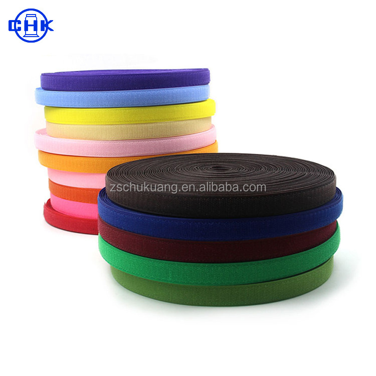 Factory-Manufactured Nylon Polka Dot Adhesive Hook And Loop Belt With Strong Buckle hook and loop cable tie